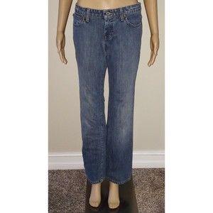 Womens Ralph Lauren Polo Jeans Size 29 Wide Leg Blue Jeans